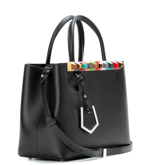 fendi petite 2jours leather tote|Fendi 2Jours Tote .